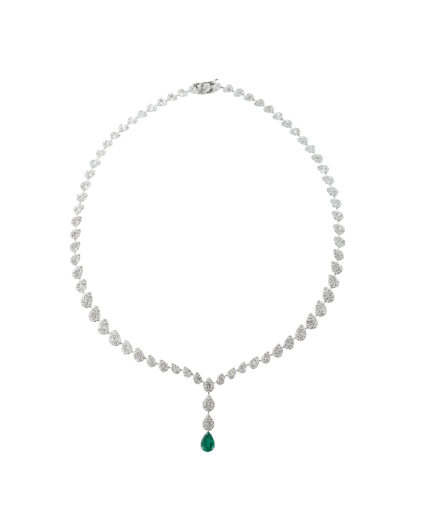 Emerald Fog Necklace