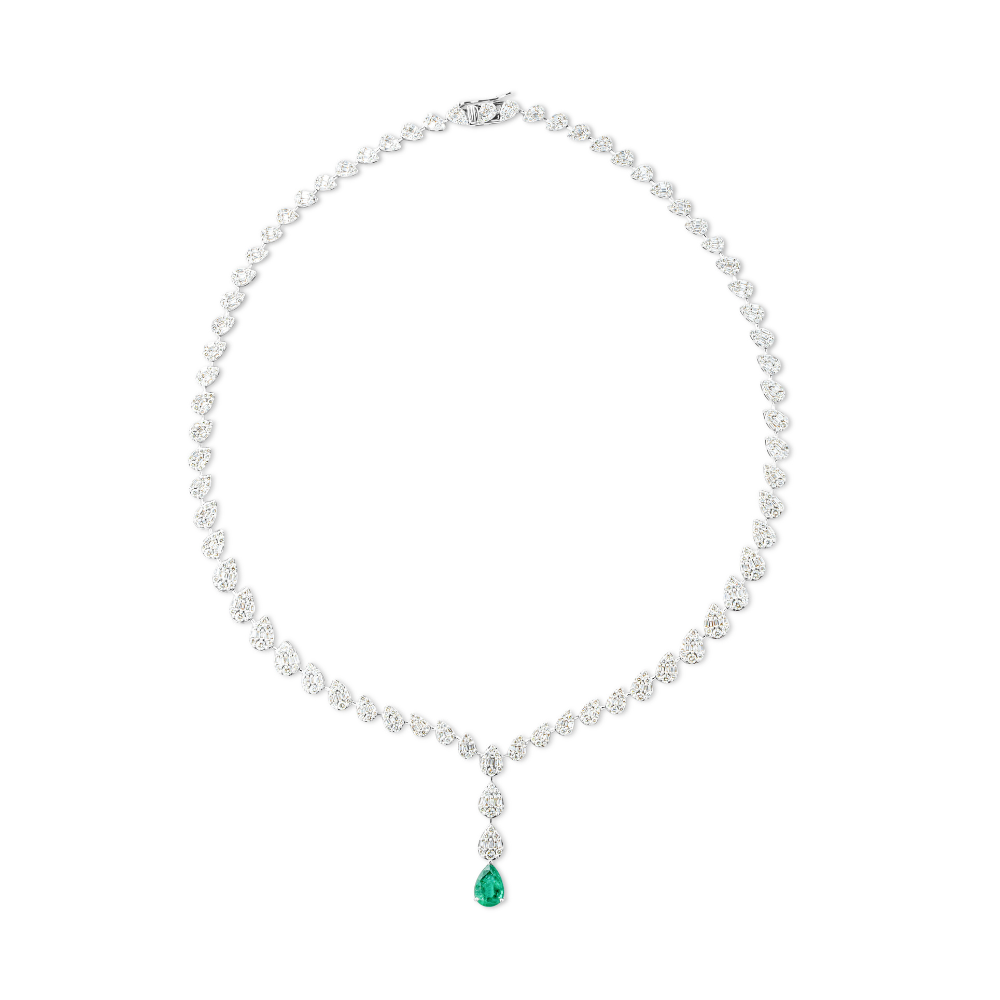 Emerald Fog Necklace